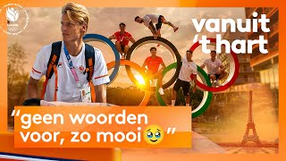 DE REIS 🚅 NAAR DE OLYMPISCHE SPELEN IN PARIJS 🇫🇷  Vanuit t Hart 🧡  TeamNL [upl. by Mackay]