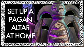 How to set up a Heathen Altar in your Home  Paganism 101 [upl. by Ylra]