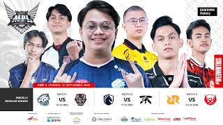 🔴 LIVE  MPL ID S14  Regular Season Hari 3 Minggu 6  Bahasa Indonesia [upl. by Alisander388]