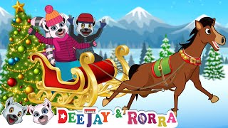 Jingle Bells  Christmas Songs Kids nursery rhymes Classic Christmas Music Deejay and Rorra [upl. by Darahs266]