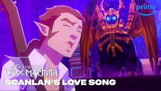 Scanlans Sphinx Song  The Legend of Vox Machina  Prime Video [upl. by Nemzaj438]