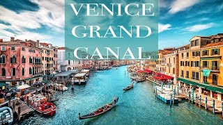 Venice Grand Canal  Italy Short Clip about Things to Do 4K [upl. by Atiuqal]