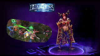 ALEXSTRASZA ESTA POTENTE EN JARDÍN DEL TERROR  Heroes of the Storm  QM [upl. by Kial167]