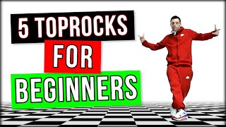 5 BEGINNER TOPROCKS  HOW TO BREAKDANCE  BY COACH SAMBO 2024 [upl. by Aelem]