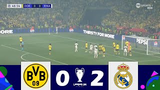 Borussia Dortmund contre Real Madrid 02  Finale de la Ligue des Champions de lUEFA 2024 Résumé [upl. by Gault]