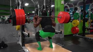 Revenge 495 Squat PR [upl. by Anoyek]