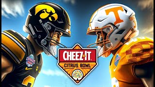 2023 Citrus Bowl Preview Iowa vs Tennessee [upl. by Ozzy]