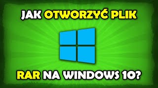 Jak otworzyć plik RAR na Windows 10 [upl. by Nylyram643]