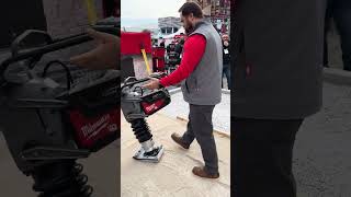 A BatteryPowered Rammer from Milwaukee Tool [upl. by Kinch]