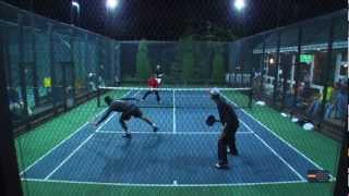 Platform Tennis Highlights  Lake Forest Exhibition [upl. by Netsrik220]