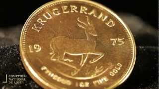 Krugerrand en Or  Comptoir National de lOr Goldfr [upl. by Iew]