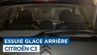 Changer le balais dessuie glace arrière  Citroën C3 [upl. by Acile]