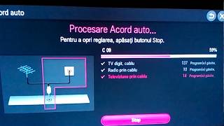 Cautare canale tv digitale HD si analogice pe un televizor LG Smart Tv [upl. by Marissa336]