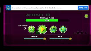 aprendiendo a ser pro en geometry dash parte 1 [upl. by Scrope]