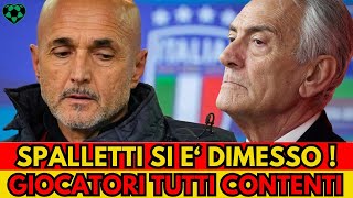 SPALLETTI SI DIMETTE GRAVINA IN UNA BRUTTA POSIZIONE Altri membri dello staff tecnico abbandonano [upl. by Eiramnerual]