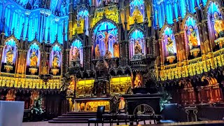 NotreDame Basilica in Old Montreal Montreal Quebec Canada [upl. by Domenic]