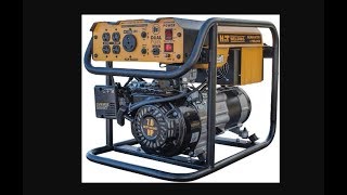 HIT Welding 40003500Watt Dual Fuel Powered Portable Generator with Stick Welder TIG Ready [upl. by Ifen]