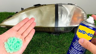 Restore Faded Headlights in Just 1 Minute Expert Repair Tip from a Veteran Motorist [upl. by Norbel871]