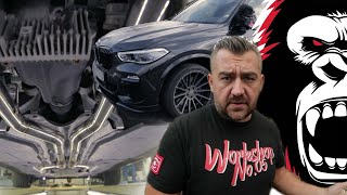 BMW X5 m50i  Klappenauspuff 🔥 Hamann Bodykit  V8 made by Workshop No05 [upl. by Natka]