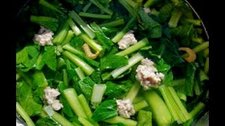 Vietnamese Yu Choy Soup Recipe  Canh Cai Ngot [upl. by Lathe]