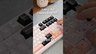 creamy numpad keyboard  AULA F99 💗 mechanicalkeyboard [upl. by Ahtebbat]