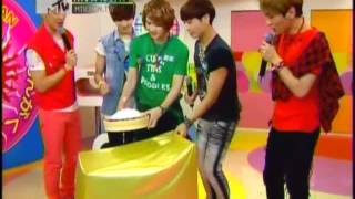 120701 日韓封神榜 SHINee Sherlock 找麻煩 泰民生日小慶生 [upl. by Wehttan411]