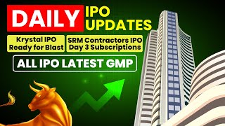 SME IPOs Massive GMP  SRM Contractors IPO Final Day Review  All IPO Latest GMP [upl. by Enelehs519]