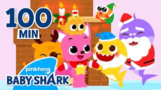 ⭐️Merry Christmas Baby Shark amp Pinkfong  Compilation  Christmas SongampStory  Baby Shark Official [upl. by Araccat525]