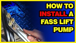 How to Install a FASS Lift Pump New Mounting System [upl. by Shaddock620]