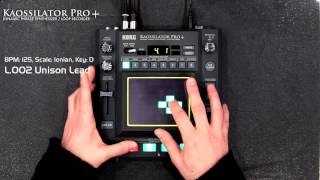 Korg Kaossilator Pro Performance Video [upl. by Esinal]