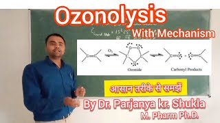 Ozonolysis  Ozonolysis in Alkenes  Ozonide  Ozonolysis in Alkynes  With mechanism in easy way [upl. by Eemak175]