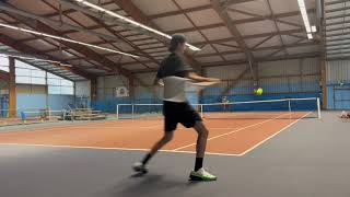 Louis Bocquet  College Tennis SP25 [upl. by Ybreh818]