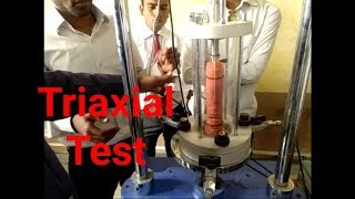 Triaxial Compression Test Of Soil In Hindi [upl. by Iphigeniah]