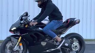 2023 Ducati V4 SP2 DriveBy Termignoni 4 USCITE Full Exhaust BRUTAL Sound [upl. by Annailuj191]