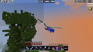 Planet Craft S6 Ep4  Flying w Elytra Firework Edition [upl. by Acinnod]