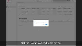 S380 Web based Operations：Restarting Devices Entire Network Configuration [upl. by Eendyc]