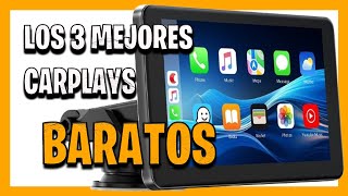 Mejores carplays calidad precio en 2024 ✅ ¿Qué pantalla para coche barata comprar en Amazon [upl. by Eciruam]