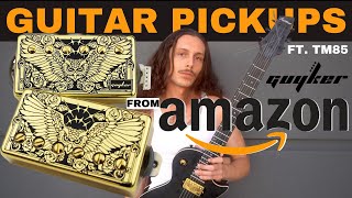 These 75 Amazon Guitar Pickups Are FANTASTIC InstallReview Guyker Alnico 5  Trem on a Les Paul [upl. by Questa]