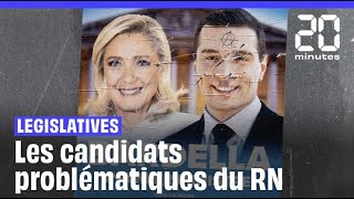 Législatives 2024  Racisme sexisme ou homophobie ces candidats RN qui gênent le parti [upl. by Arretak]