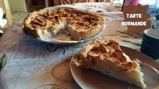 Tarte Normande Traditionnelle aux Pommes  Recette Authentique 🍏 [upl. by Fesoy]