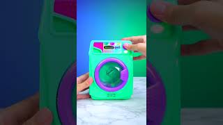 Tie Dye Rainbow Washing Machine Slime asmr [upl. by Selokcin]