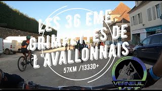 VTT les grimpettes de Avallonais  avec en prime une bonne gamelle [upl. by Atiek]