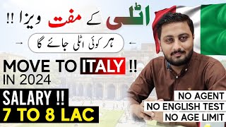 Italy Immigration is Open Now  Move to Italy in 2024  Italy Seasonal amp Non Seasonal Work Visa 2024 [upl. by Lertsek20]