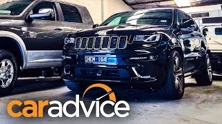 2014 Jeep Grand Cherokee SRT  TestDriveNowcom Review with Steve Hammes  TestDriveNow [upl. by Eelra85]