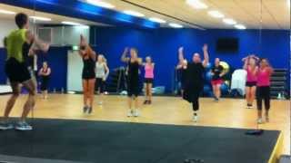 Body Attack Les Mills Master Trainer Steve Cuff at Ultimate Gym and Fitnessavi [upl. by Amuh]