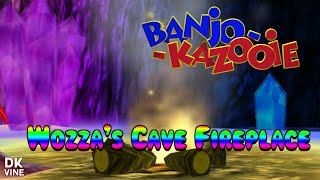 BanjoKazooie Wozzas Cave Fireplace 🔥 ONE HOUR OF CRACKLING BARKING FLOPPY DRIPPY RELAXATION [upl. by Nileuqcaj960]