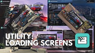 FiveM Loading Screens  STANDALONE  BOII Development [upl. by Leiria]