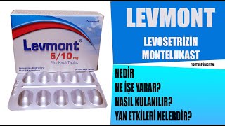 LEVMONT Tablet Sesli Prospektüsü  Nedir Nasıl Kullanılır Yan Etkileri Nelerdir levosetirizin [upl. by Sonaj54]