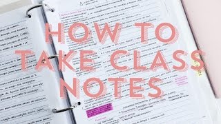 HOW TO TAKE NOTES The Cornell Method [upl. by Jeffries7]