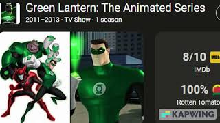 How Ryan Renyolds caused the green lantern animated series to be cancelled greenlantern [upl. by Murrell]